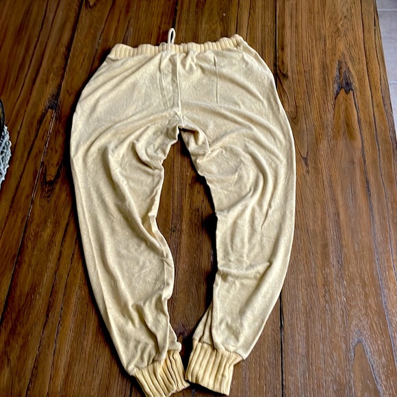 May Pink- Two piece mustard joggers set - Picture 6 of 7